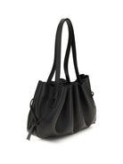 Yuzefi Scallop Shoulder Bag - Black