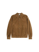 Gucci Printed corduroy Jacket for Boys - Vintage Brown