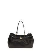 Balenciaga Medium Bel Air Tote Shoulder Bag - Black
