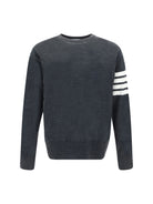 Thom Browne Virgin wool Sweater - Dark Grey