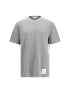Thom Browne Cotton T-shirt - Lt Grey