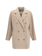 Max Mara Rebus double-breasted Jacket - Avena