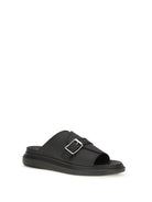 Alexander McQueen Buckle slide Sandals - Black