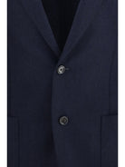 Lardini Single-breasted wool and cashmere Jacket - 860Bl