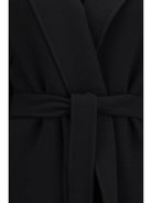 The Row Ciara wool and cashmere Coat - Black