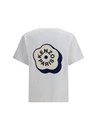 Kenzo Boke Flower 2.0 embroidered cotton T-shirt - White