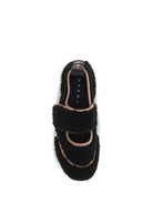 Marni Mary Jane shearling Sneakers - Black