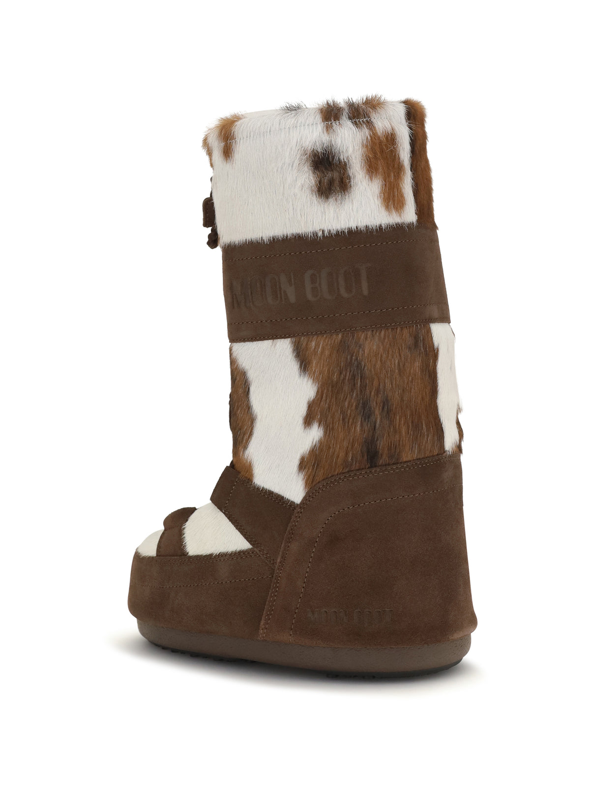 Moon Boot Icon Archive 1985 Pony Hair Boots - White/Cocoa