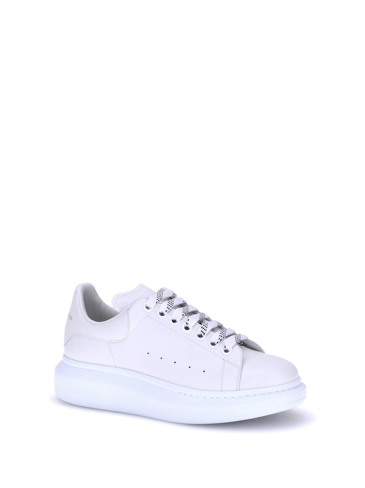 Alexander McQueen Leather Sneakers - White