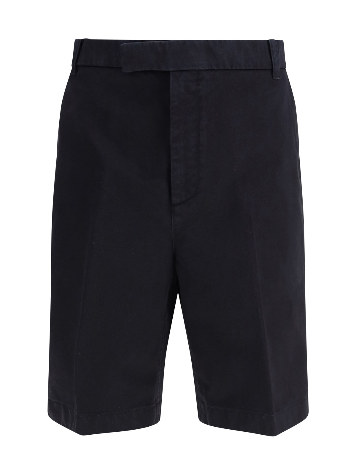 Thom Browne Typewriter Cloth Utility Chino Shorts - Navy