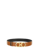 Ferragamo Gancini reversible Belt - Brown Bicoloured Black