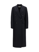 Dries Van Noten Long wool Coat - Black