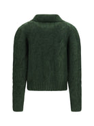 Allude Cashmere and silk Sweater with buttons - 36