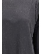 Ganni Future Heavy Jersey long-sleeve T-shirt - Phantom