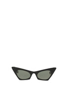 Alexander McQueen Cat-eye Sunglasses - Black/Smoke