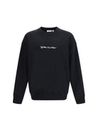 Off-White Script Arrow crewneck Sweatshirt - Black