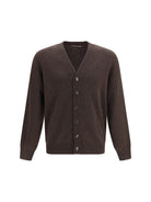 Brunello Cucinelli Cashmere Cardigan - Moro+Grigio Light