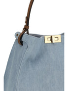 Fendi Medium Way Handbag - Denim Ch+Sellier+Os