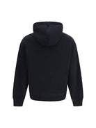 Maison Kitsuné Cotton Sweatshirt with embroidered logo - Black
