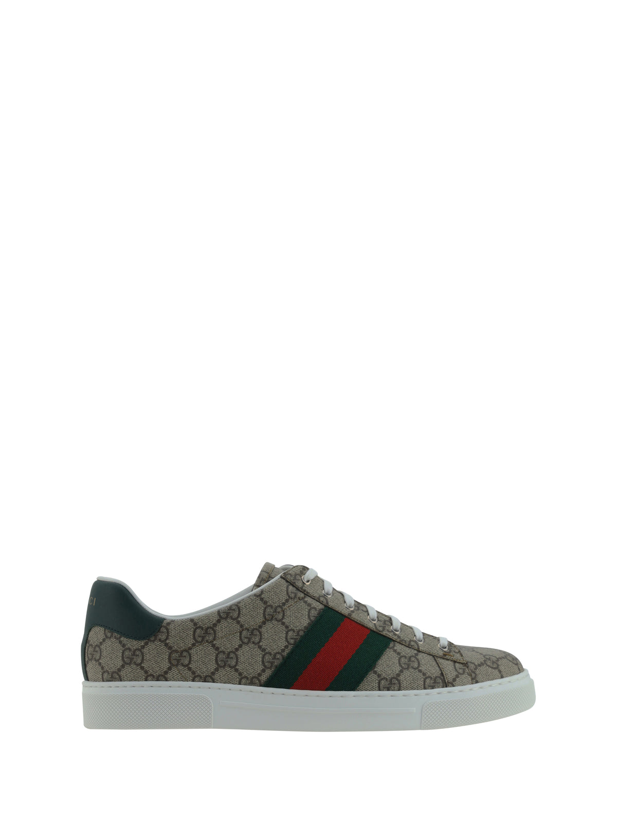 Gucci GG Supreme Sneakers - Bei-Ebony/Vrv/Green
