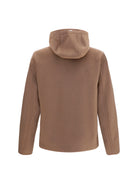 Herno Hooded button-front Jacket - Tortora Dark