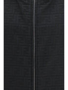 Fendi Lightweight nylon Jacket with FF motif - Black