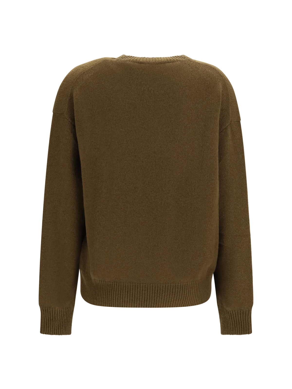 Phoebe Philo Cashmere crewneck Sweater - Khaki