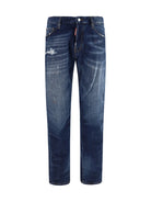 Dsquared2 Teddy Jeans - Navy Blue