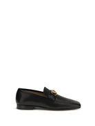 Valentino Garavani Goat Vlogo Loafers - Black