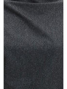 Khaite Harlow wool-cashmere Top - Charcoal