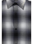 Amiri Oversized flannel Shirt - Black
