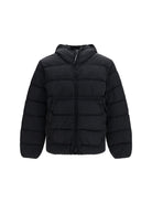 C.P. Company Goggle Hooded Jacket in Chrome-R - Black