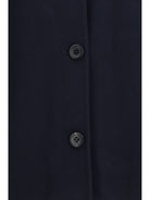Marni Wool Jacket with logo embroidery - Ultramarine