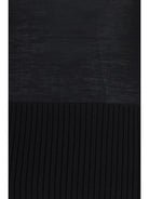 Alaïa Merino wool crewneck Top - Noir Alaia