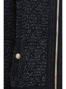 Balmain Zip Jacket with sequin details - Noir