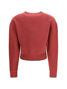 Chloé Cropped Pullover - Coppery Pink