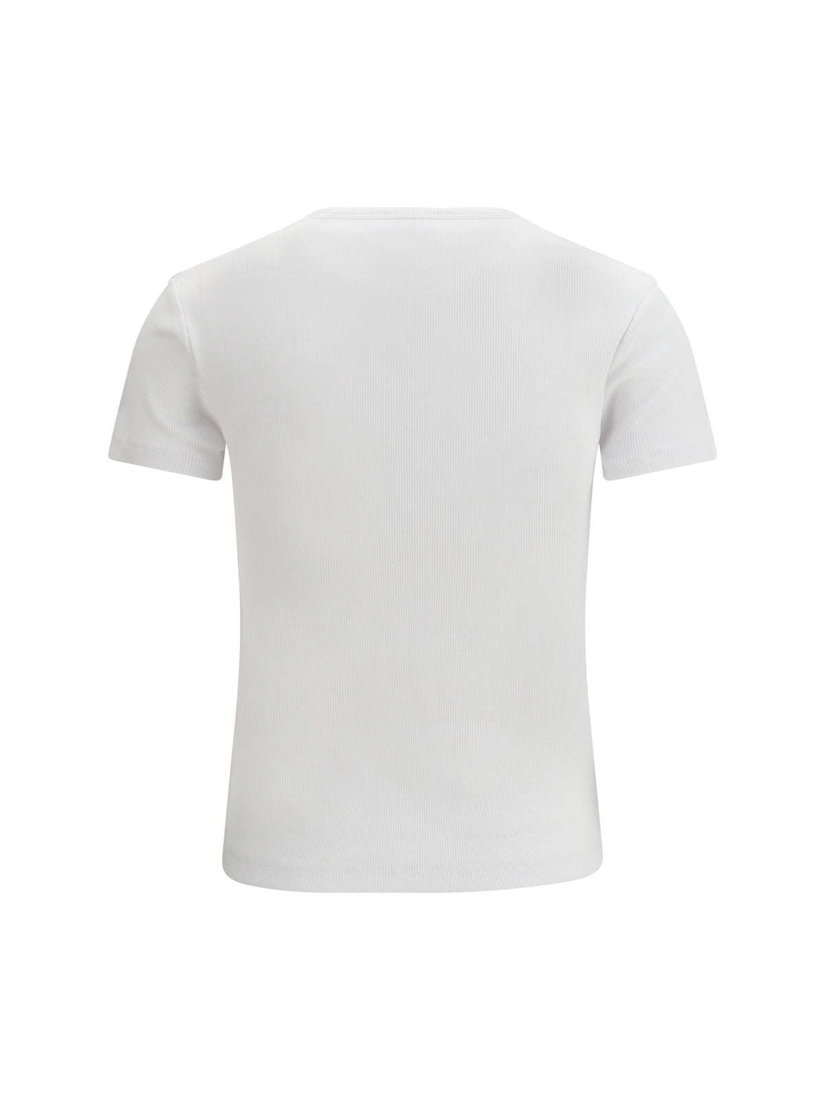 Off-White Off Stamp Rib Basic T-shirt - White-Black