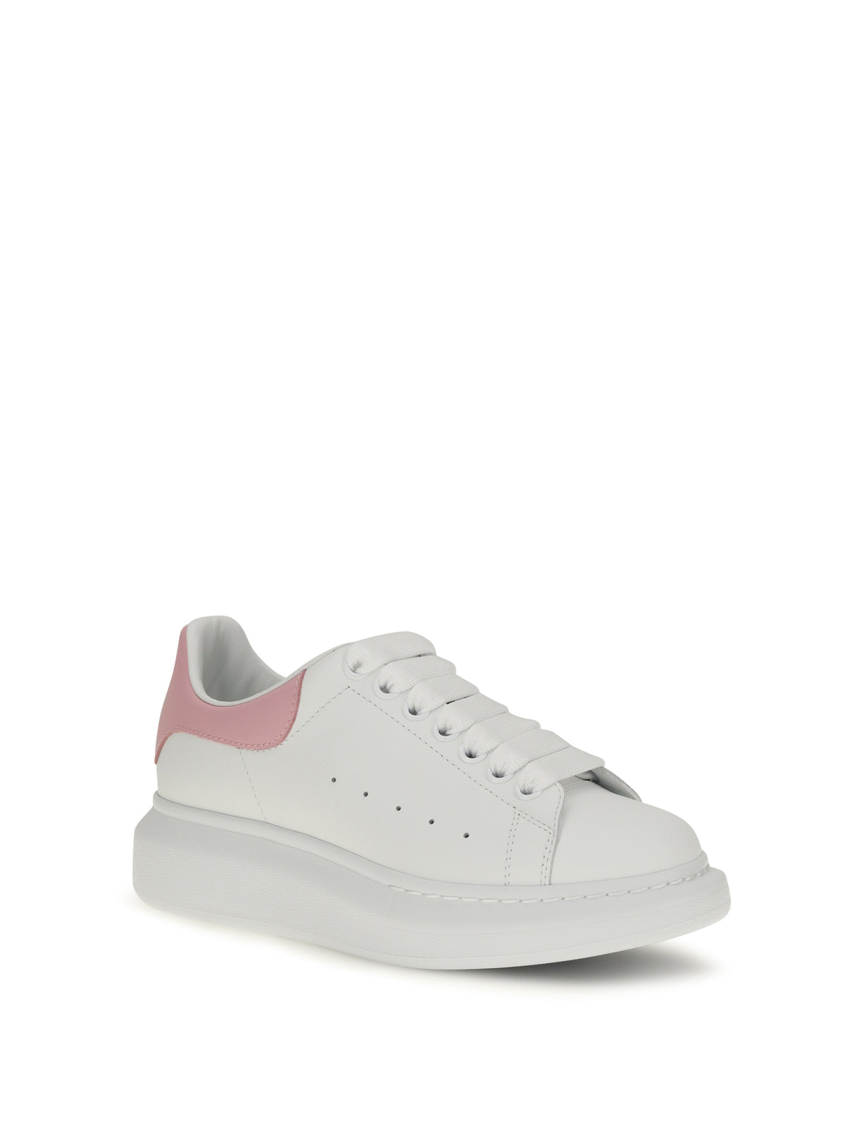 Alexander McQueen Oversize leather Sneakers - White