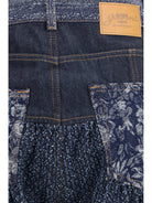 Ganni Embroidered Corset balloon Jeans - Rinse