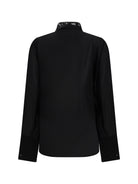Fendi Georgette Shirt - Black