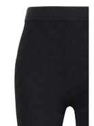 Gucci Elastic GG jacquard Leggings - Black