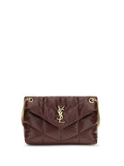 Saint Laurent Puffer Toy Shoulder Bag - Lt Hot Wine