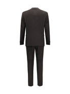 Hugo Boss Black Virgin wool Suit - Dark Brown