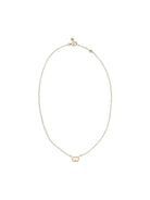 Valentino Garavani Ovalette Necklace with Swarovsky® crystals - Gold/Crystal