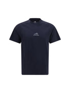 Balenciaga Long-sleeve layered T-shirt - Navy/White