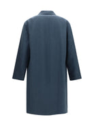 Dries Van Noten Long single-breasted Coat - Bottle