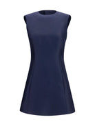 Balenciaga A-line mini Dress - Navy
