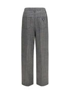 Prada Mouliné wool Pants - Black