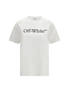Off-White Big Logo Bookish T-shirt - White-Black