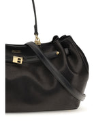 Balenciaga Medium Bel Air Tote Shoulder Bag - Black